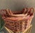 Excellent Pre-Owned Condition. Take a look at this artfully crafted set of nested baskets, four in all, graduated sizes...