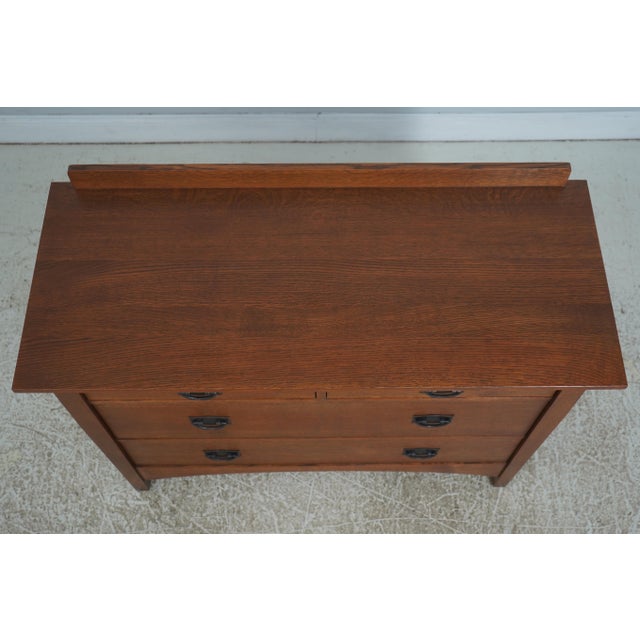 Stickley Mission Oak 2 Over 3 Drawer Dresser For Sale In Philadelphia - Image 6 of 18