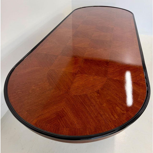 Paint Italian Art Deco Dining and Conference Table, 1940s For Sale - Image 7 of 12