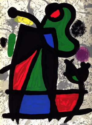 Untitled (3) 1970 Lithograph by Joan Miró