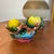 Boho Chic 1950's Ceramic Lemon Salt & Pepper Shakers For Sale - Image 3 of 9