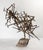 1970s Mid-Century Modern Brutalist Abstract Nail Sculpture on Wood Base For Sale - Image 5 of 12