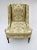 French Mid 20th Century French Directoire Style Wing Back Chair For Sale - Image 3 of 13
