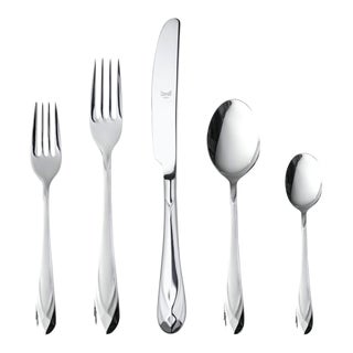 Mepra Diamante 20-Piece Flatware Set For Sale