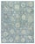Exquisite Rugs Evie Hand Knotted Wool Light Blue & Multi - 6'x9' For Sale - Image 9 of 9