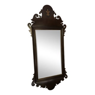 Vintage Large Philadelphia Wall Mirror For Sale