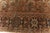 Antique Persian Sultanabad Brown Handwoven Wool Carpet For Sale In New York - Image 6 of 8