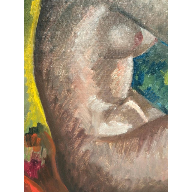 Bendt Lauritzen, Nude Study, 1950s, Oil on Canvas, Framed For Sale - Image 10 of 18
