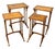 Nesting Coffee Tables in Walnut, 1920, Set of 4 For Sale - Image 6 of 14