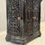 Antique French Decorative Fireplace Insert with Ornate Cast Iron in Black, 1900s For Sale - Image 12 of 15