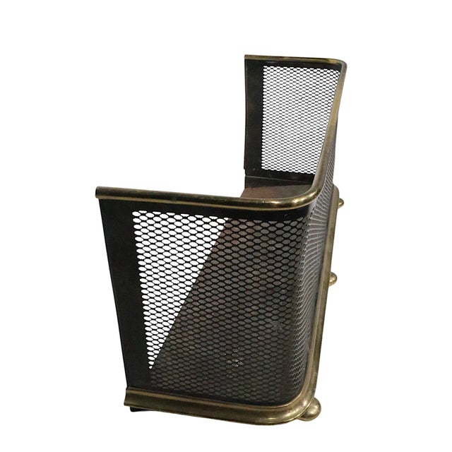 Antique Nursery Fireplace Fender For Sale - Image 4 of 12