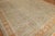 Persian Antique Zabihi Collection Persian Tabriz Blue Orange Rug - 10'4" x 14'6" For Sale - Image 3 of 8