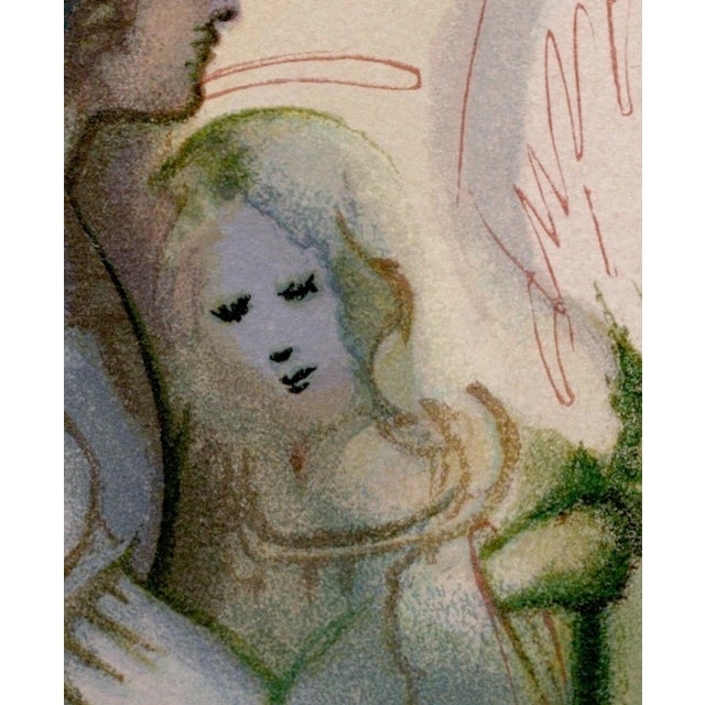 1960s S. Dali, The Archangel Gabriel, 1964, Woodcut For Sale - Image 5 of 9