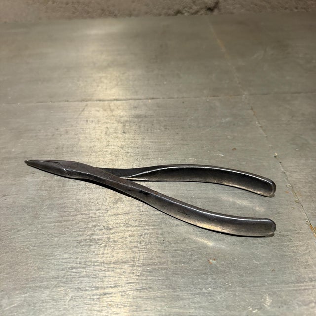 Vintage Channellock Needle Nose Pliers Foundry Marks, Industrial Decor For Sale In San Diego - Image 6 of 7
