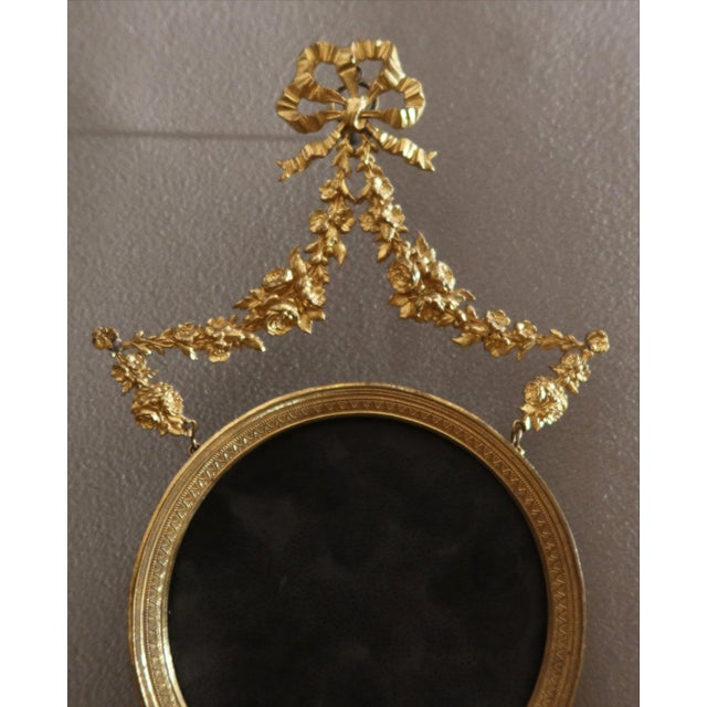 Gold Photo Frame in Gilded Bronze For Sale - Image 8 of 11