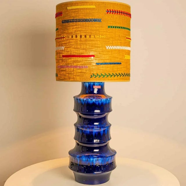 Large Ceramic Lamps from Scheurich, 1970s, Set of 2 For Sale - Image 12 of 16