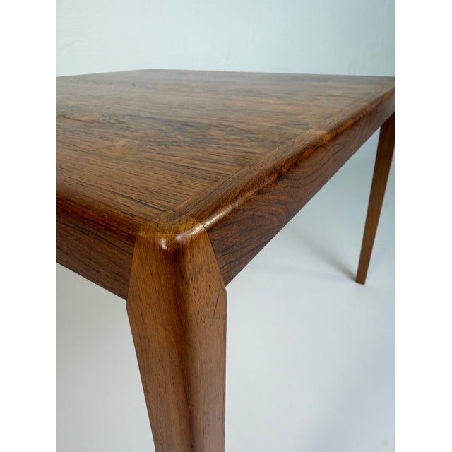 Johannes Andersen Vintage Danish Rosewood Coffee Table from Johannes Andersen, 1960s For Sale - Image 4 of 10