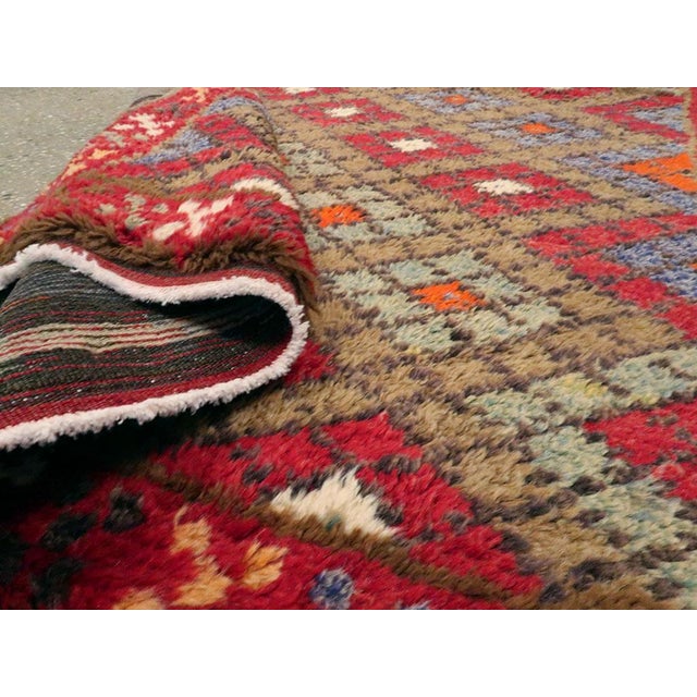 Galerie Shabab Collection Mid-20th Century Turkish Anatolian Throw Rug For Sale - Image 9 of 9