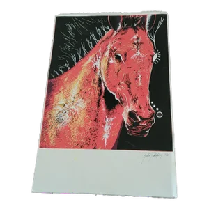 Horse Screen Print Art Print Artist Signed Numbered Limited Edition