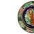 A Wedgwood Majolica Lobster Plate, with the central figure of a red-glazed lobster on sea greens on a cobalt blue ground,...