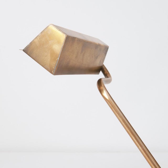 Swedish Table Lamp attributed to Einar Bäckström, 1940s For Sale - Image 4 of 8