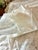 Vintage White Damask - Organza Napkin Set of 7 Woven Floral and Scroll Pattern White For Sale - Image 4 of 12