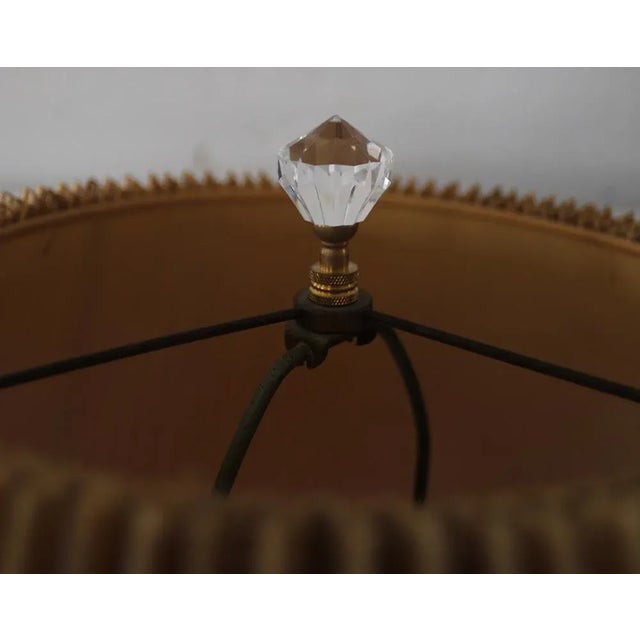 White White Glazed Ceramic Lamp With Pineapple Design Base For Sale - Image 8 of 8