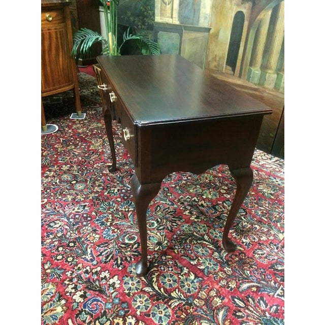Antique Mahogany Vanity, Small Desk For Sale - Image 6 of 8