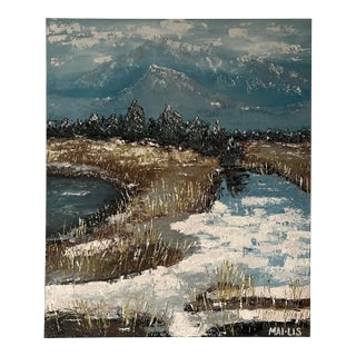 “Stand Tall Through It All” Original Oil Painting by Mai-Lis Bahr For Sale