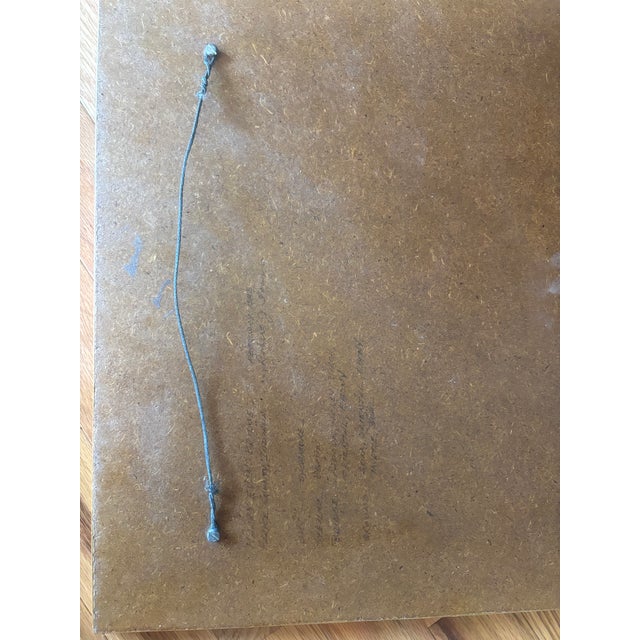 Vintage Wood Inlaid Landscape For Sale - Image 4 of 9