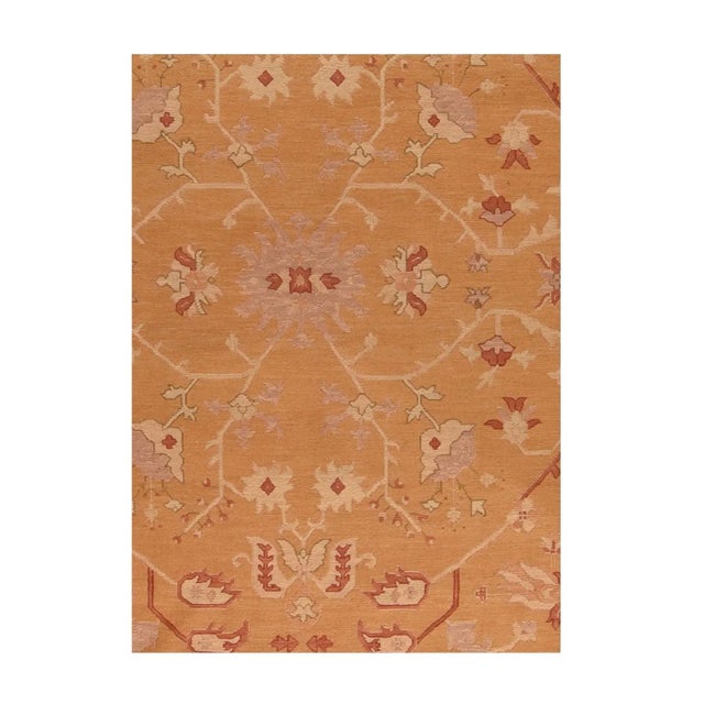 Traditional Contemporary Sumak Rug 10'0'' x 14'0'' For Sale - Image 3 of 3
