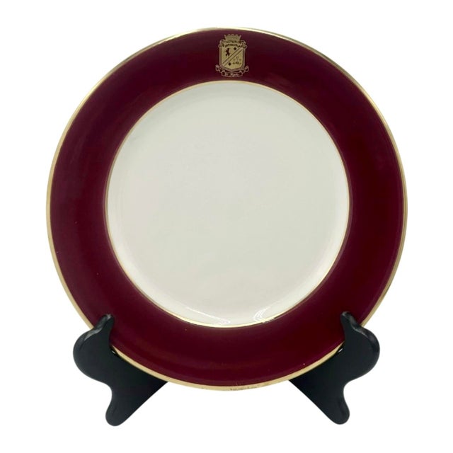 Vintage St. Moritz Switzerland Charger Plate 10.5" For Sale - Image 9 of 9