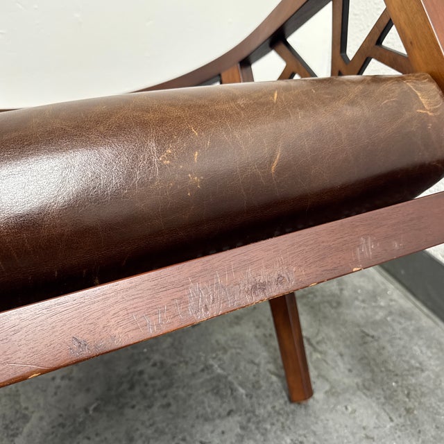 Crate & Barrel Ankara Lounge Chairs, Pair For Sale - Image 12 of 15