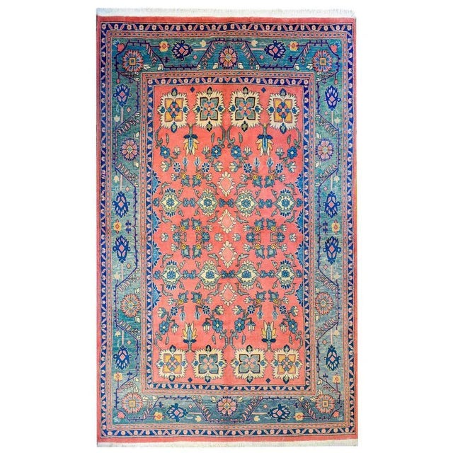 Textile Late 20th Century Meshkabad Rug For Sale - Image 7 of 7