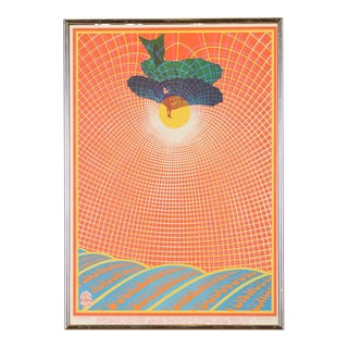 Charlatans & Buddy Guy Original 1967 Rock Concert Poster For Sale