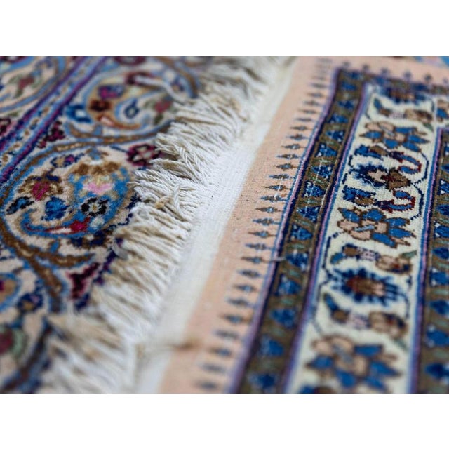 Vintage Hand-Knotted Birjand Rug For Sale - Image 13 of 18
