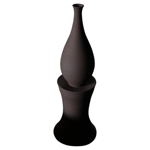 Unfolding Darkness Decorative Stoneware Everyday Sculpture I by Giulia Cosenza For Sale - Image 6 of 6