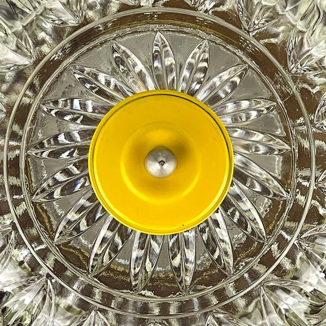 Mid-Century Italian Yellow Pendant Lamp, 1960s For Sale - Image 6 of 17