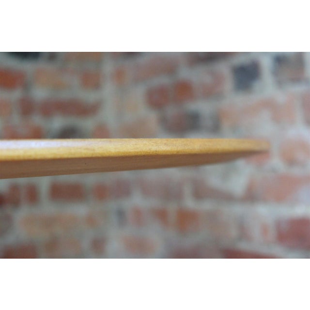 Mid 20th Century Mid-Century Modern Round Walnut Tulip Dining Table from Dřevotvar, 1960s For Sale - Image 5 of 10