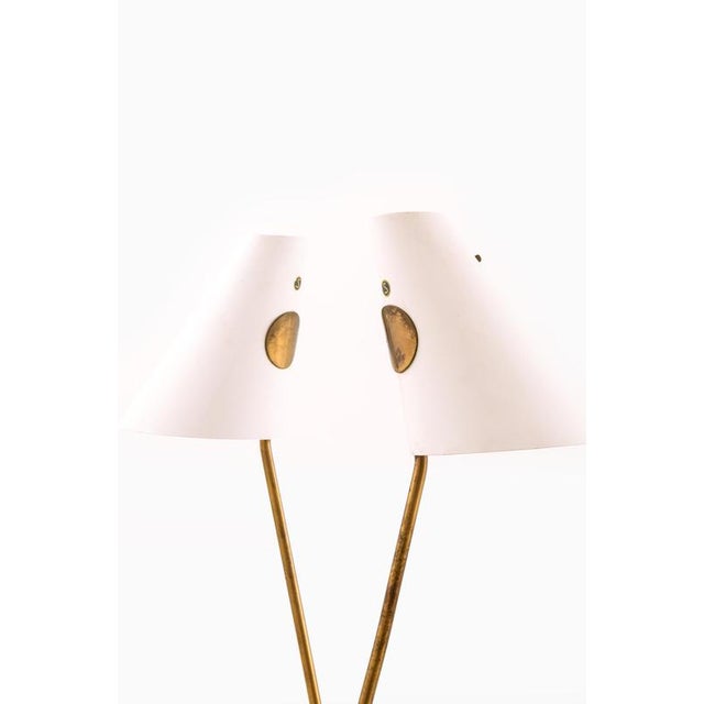Table Lamps in Brass, Lacquer, and Metal from Hans-Agne Jakobsson, 1950s, Set of 2 For Sale - Image 3 of 9