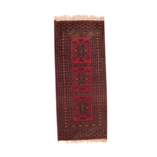 Vintage Bokhara Pakistan Rug-1′5″ × 3′5″ For Sale