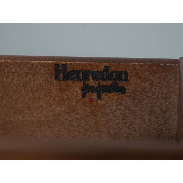 Henredon Cherry Queen Anne Style Sideboard Credenza For Sale - Image 17 of 18