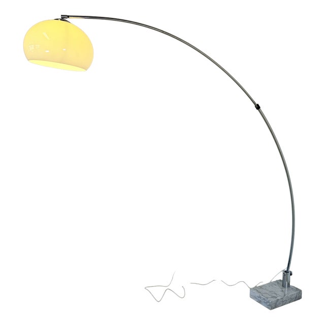 Space Age Arc Lamp in the style of Sölken Leuchten and Reggiani, 1970s For Sale