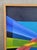 Geometric Abstract Painting on Canvas With Prism and Optical Effects For Sale - Image 4 of 9