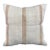 Turkish Hemp Pillow Cushion Natural Beige Rust Pillow Cushion Cover 24"x24" For Sale