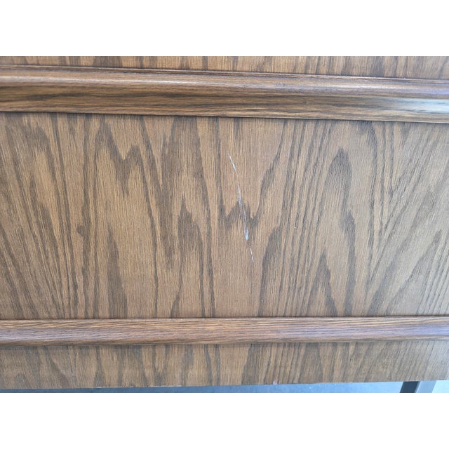 Mid-Century Modern Mid Century Modern Display Cabinet Case Credenza Lock Museum Piece (In Austin, Tx) For Sale - Image 3 of 5