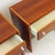 Square Bedside Tables in Mahogany, Czechoslovakia, 1970s, Set of 2 For Sale - Image 6 of 14