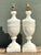 Vintage Carved Alabaster Lamps - A Pair For Sale - Image 11 of 12