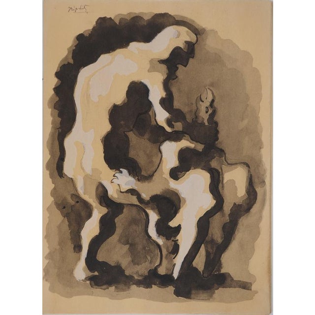 Jacques Lipchitz, The Vengeance of Olympus, Original Lithograph For Sale - Image 6 of 6