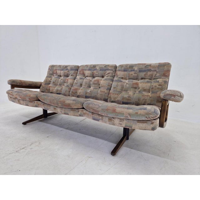 1970s Mid-Century Sofa, Denmark, 1970s For Sale - Image 5 of 14